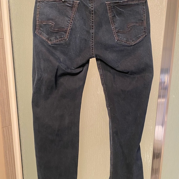 SILVER - Grayson (straight leg jeans) Size 36x32 - Picture 5 of 8